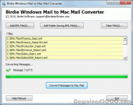 Transfer Windows Mail to Apple Mail screenshot